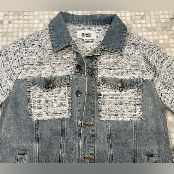 BB Dakota X Steve Madden The Festival Denim Trucker Jacket - Picture 5 of 16